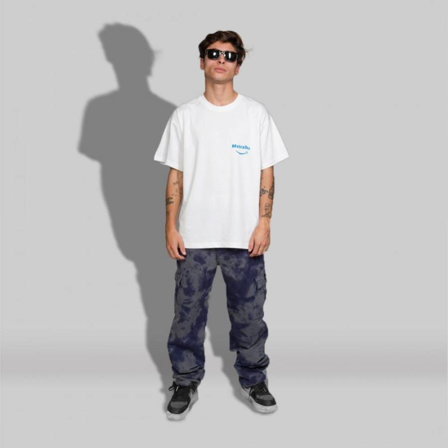 Metralha Worldwide Chaos Cargo Pants - Bleached