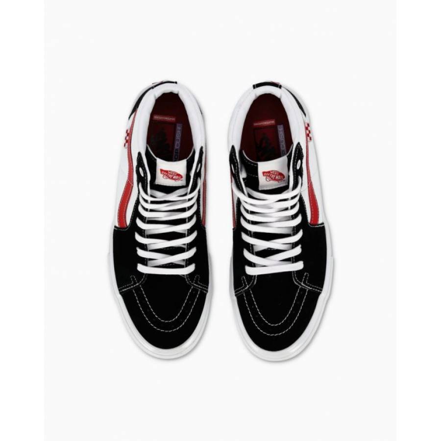 Vans Skate Sk8-Hi - Athletic Black Red