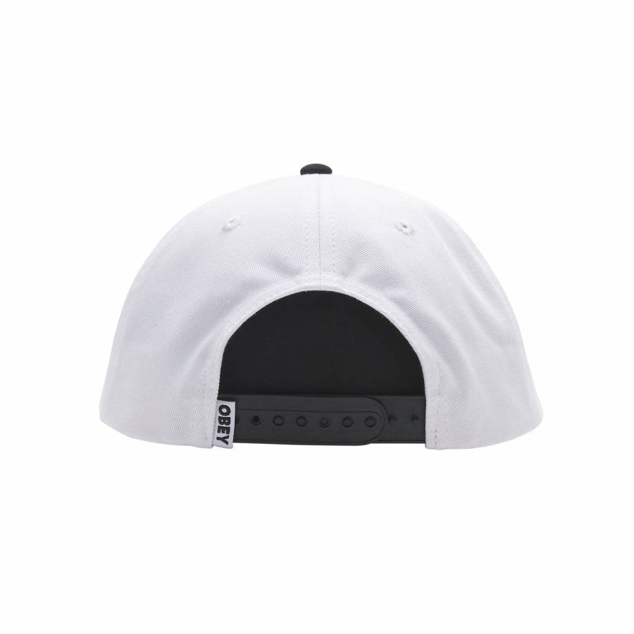 Obey Disco Duck 6 Panel Snapback - White Multi