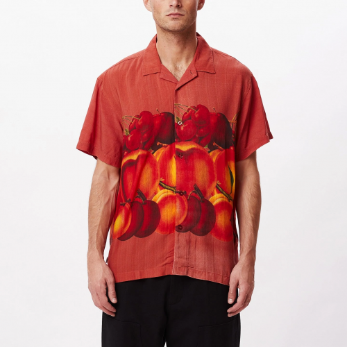 Obey Fruit Bowl S/S Shirt - Ginger Biscuit Multi