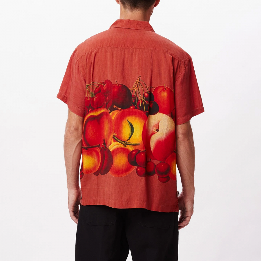 Obey Fruit Bowl S/S Shirt - Ginger Biscuit Multi