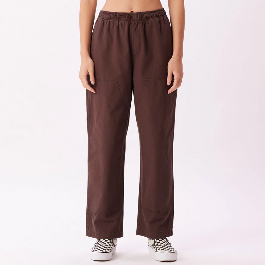 Obey Big Easy Canvas Pant - Dark Brown