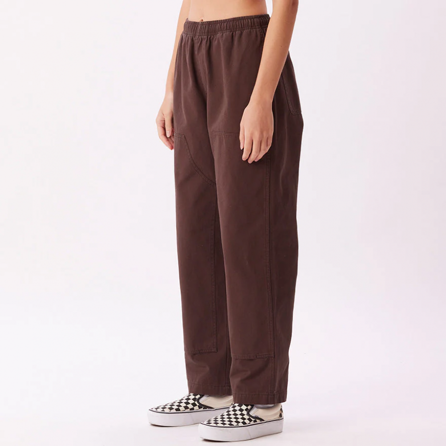 Obey Big Easy Canvas Pant - Dark Brown