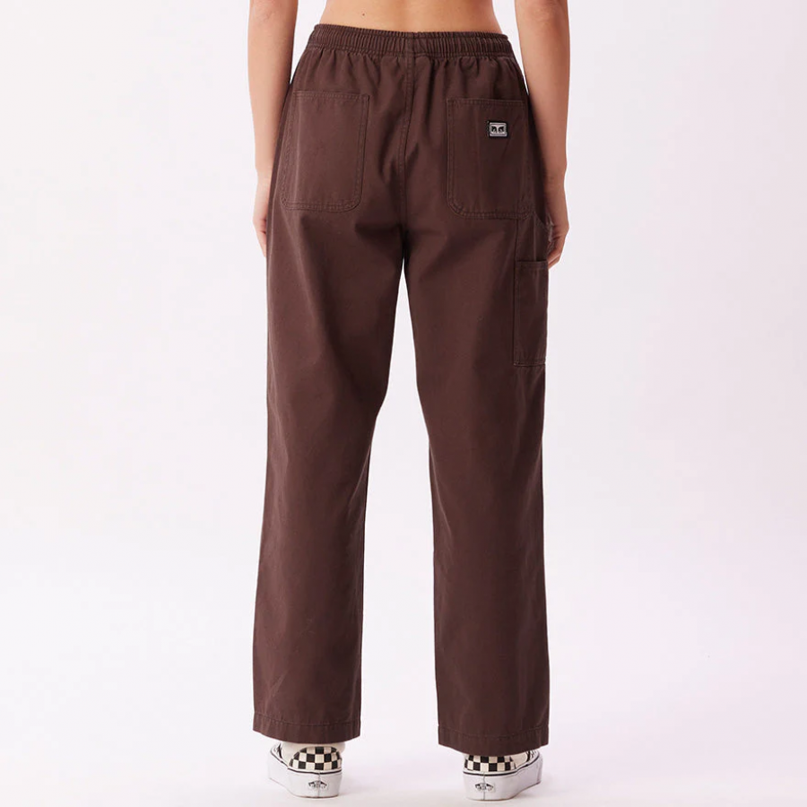 Obey Big Easy Canvas Pant - Dark Brown