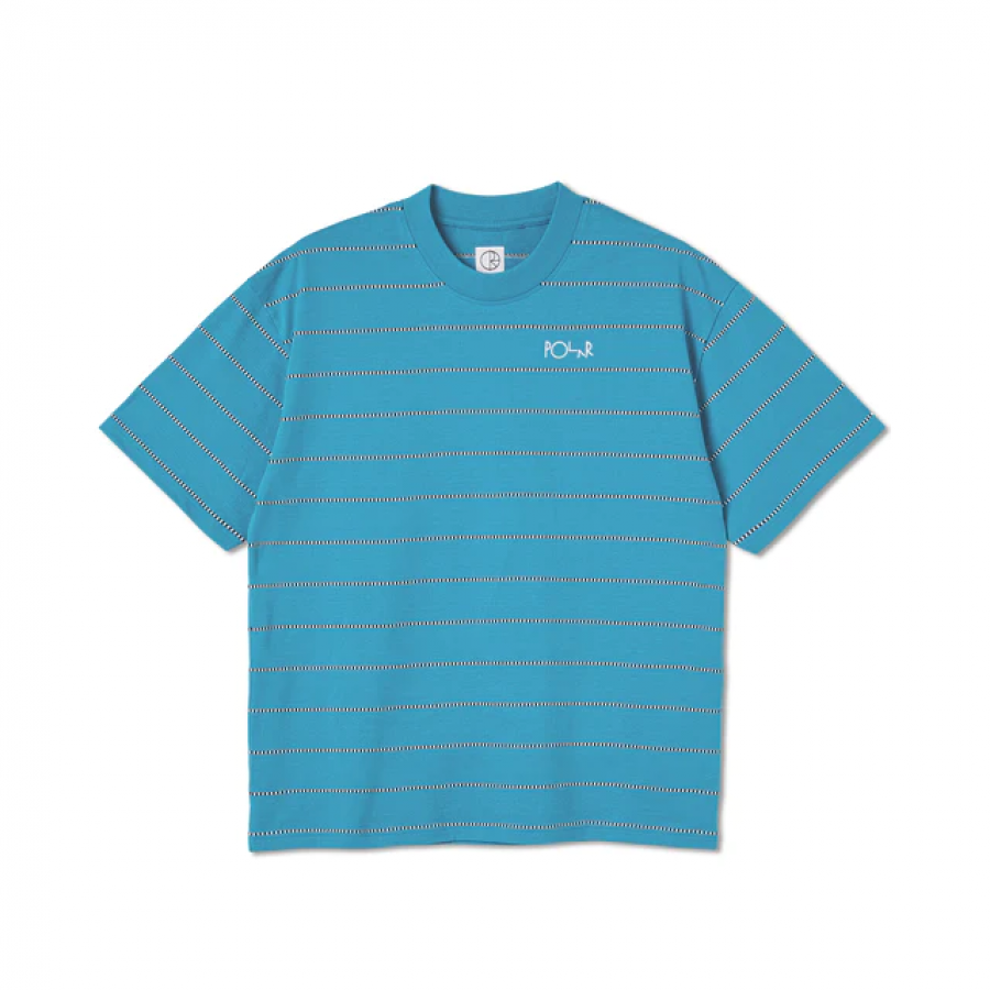 Polar Checkered Surf Tee - Turquoise