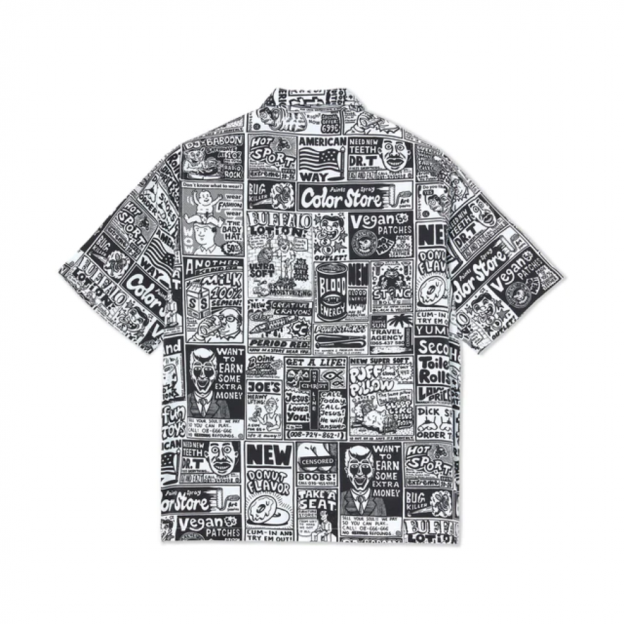 Polar Classifieds Shirt - Black / White