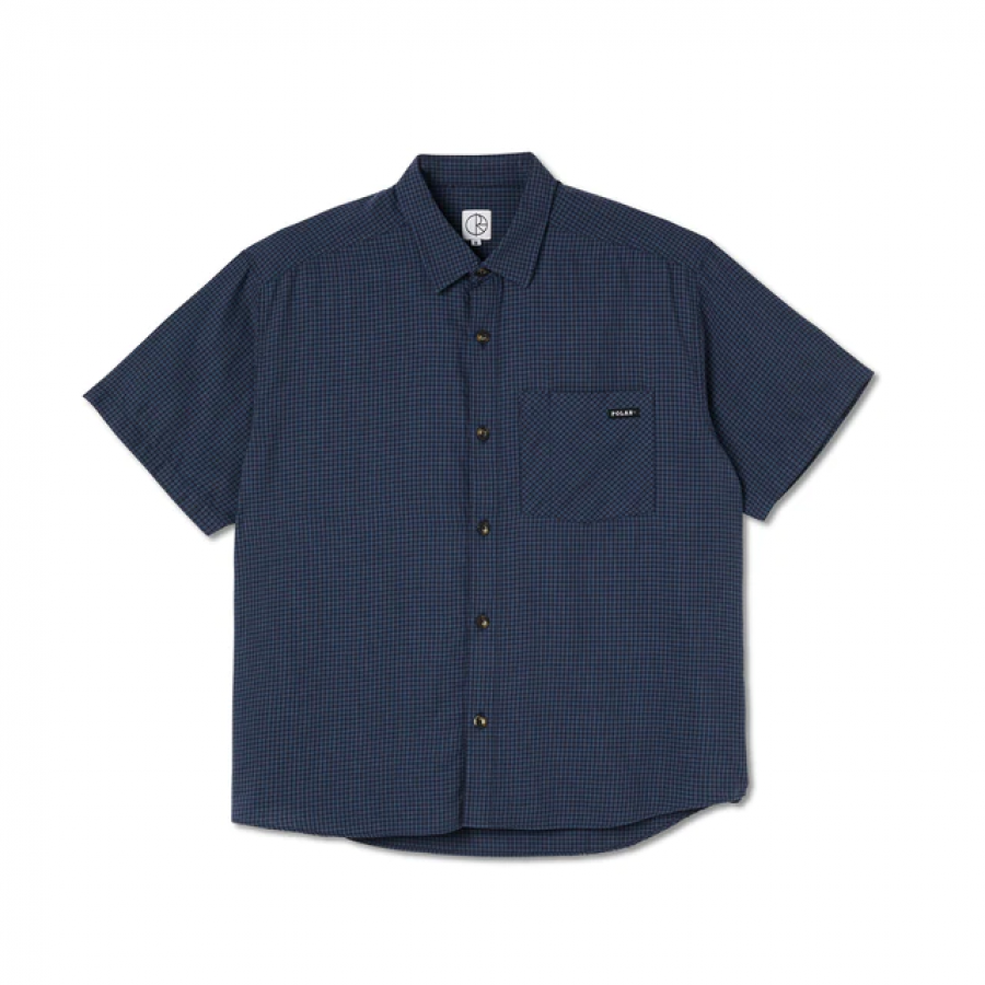 Polar Mitchell Poplin Shirt - Blue