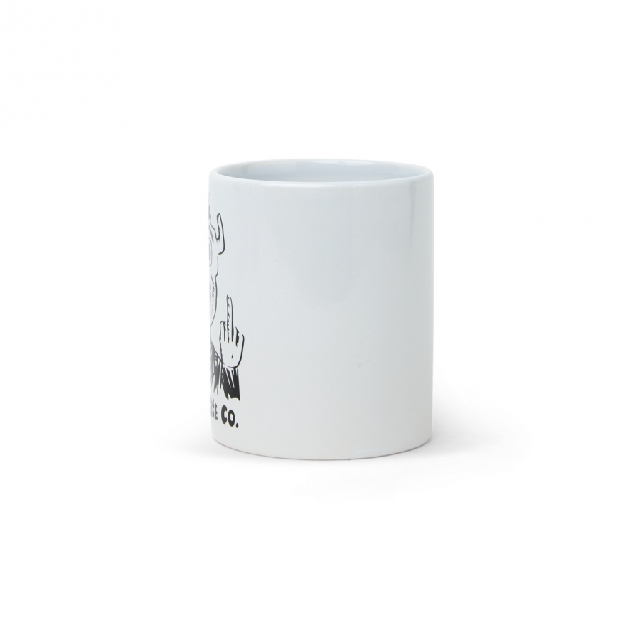 Polar Devil Man Mug - White / Black 