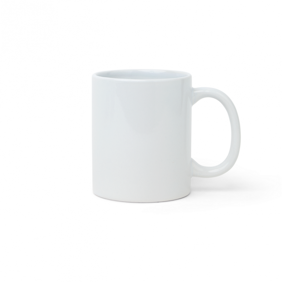 Polar Devil Man Mug - White / Black 