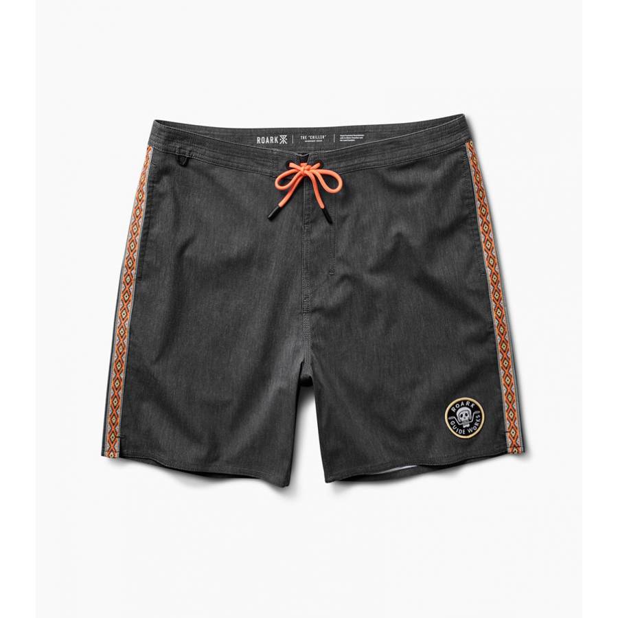 Roark Chiller Raya 17" Boardshort - Black 