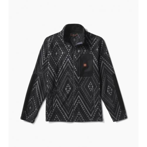 Roark Landfall Manawa Tapu Fleece - Black Print