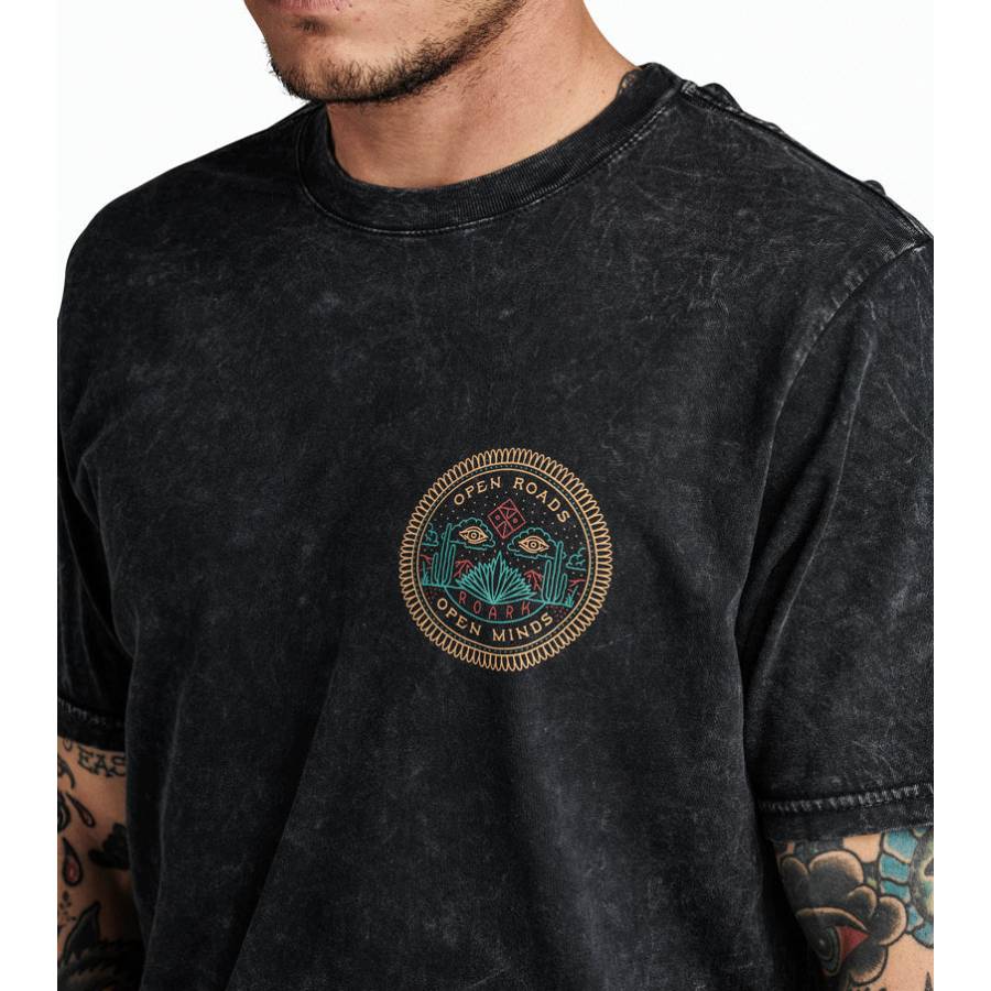 Roark Open Roads Premium Tee - Black