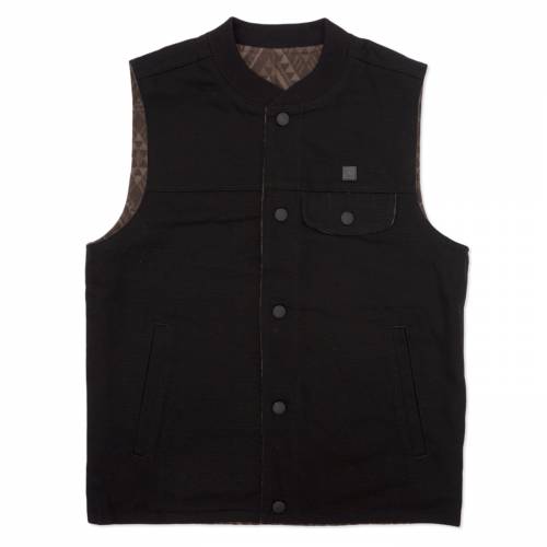 Roark Mildford Reversible Vest - Black