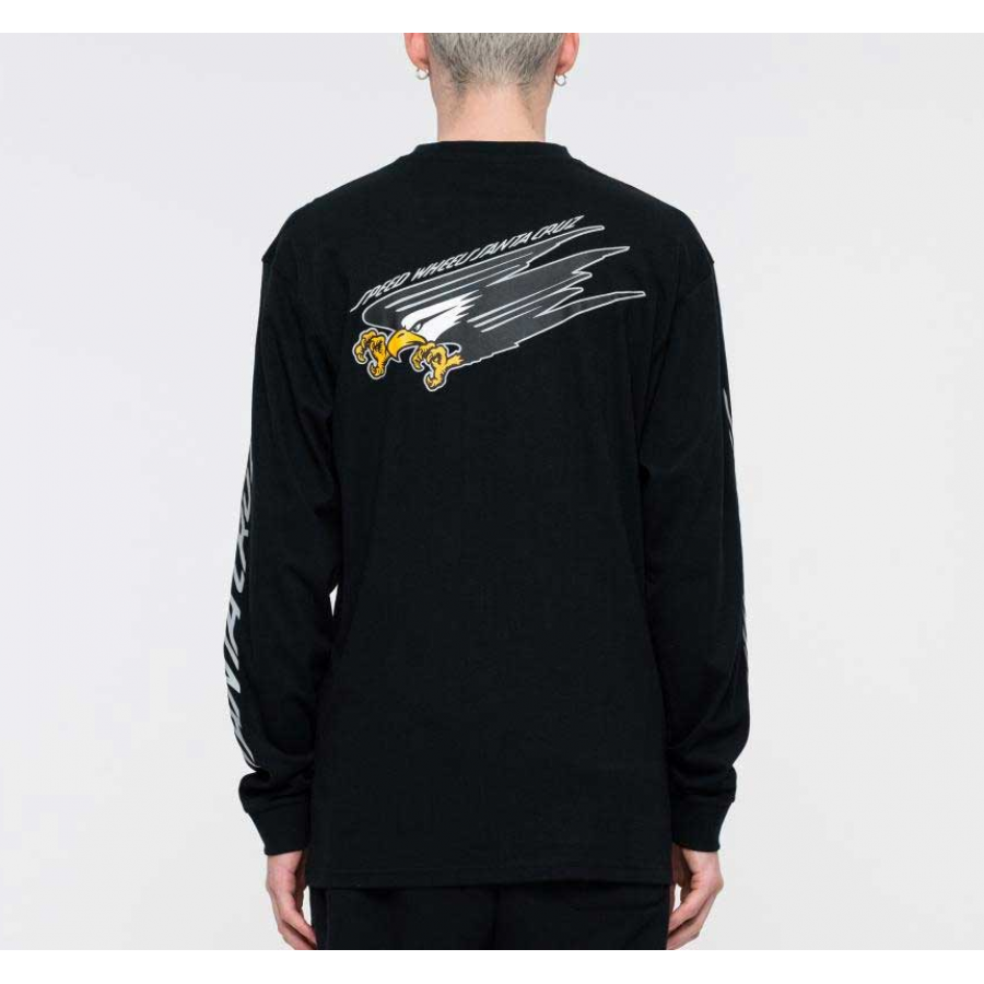 Santa Cruz Longsleeve T-shirt SW Eagle - Black