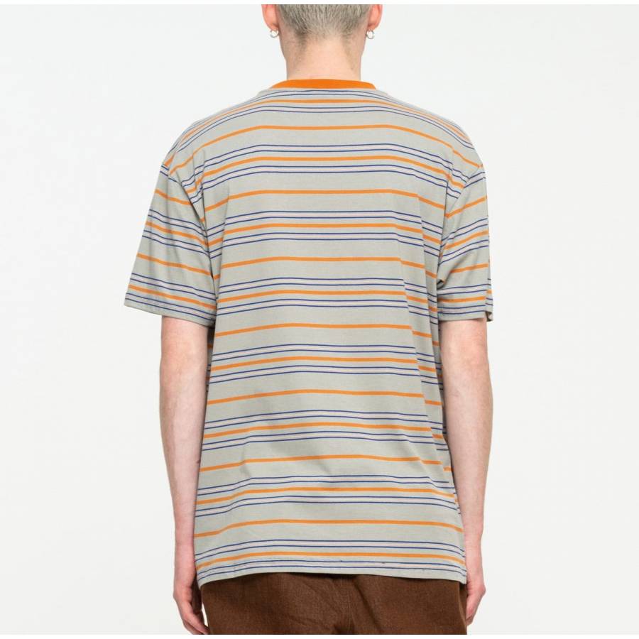 Santa Cruz Mini Beach Bum Hand Stripe T-shirt - Nickel Stripe