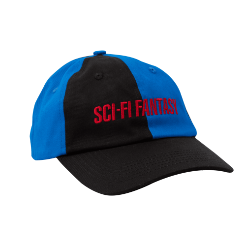 Sci-Fi Fantasy 2 Tone Hat - Black / Royal