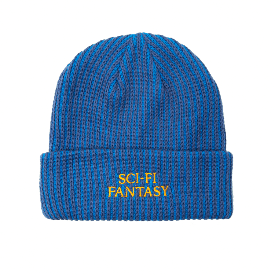 Sci-Fi Fantasy Logo Beanie - Blue / Navy