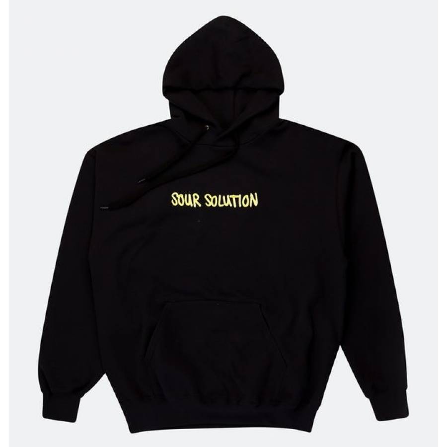 Sour Doodle Hoodie - Black