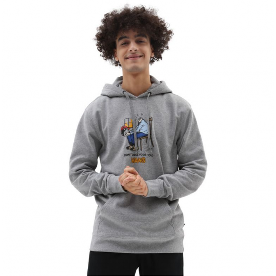 Vans Skate Graphic Pullover Hoodie - Grey