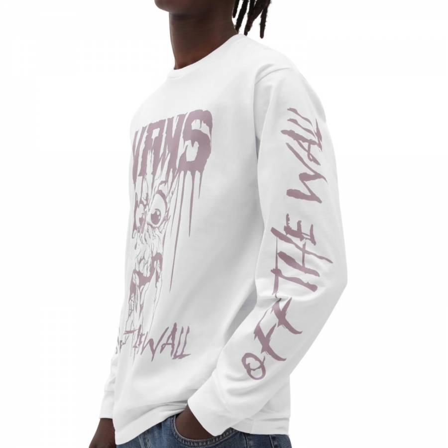 Vans Glaring Eyes LS Tee - White
