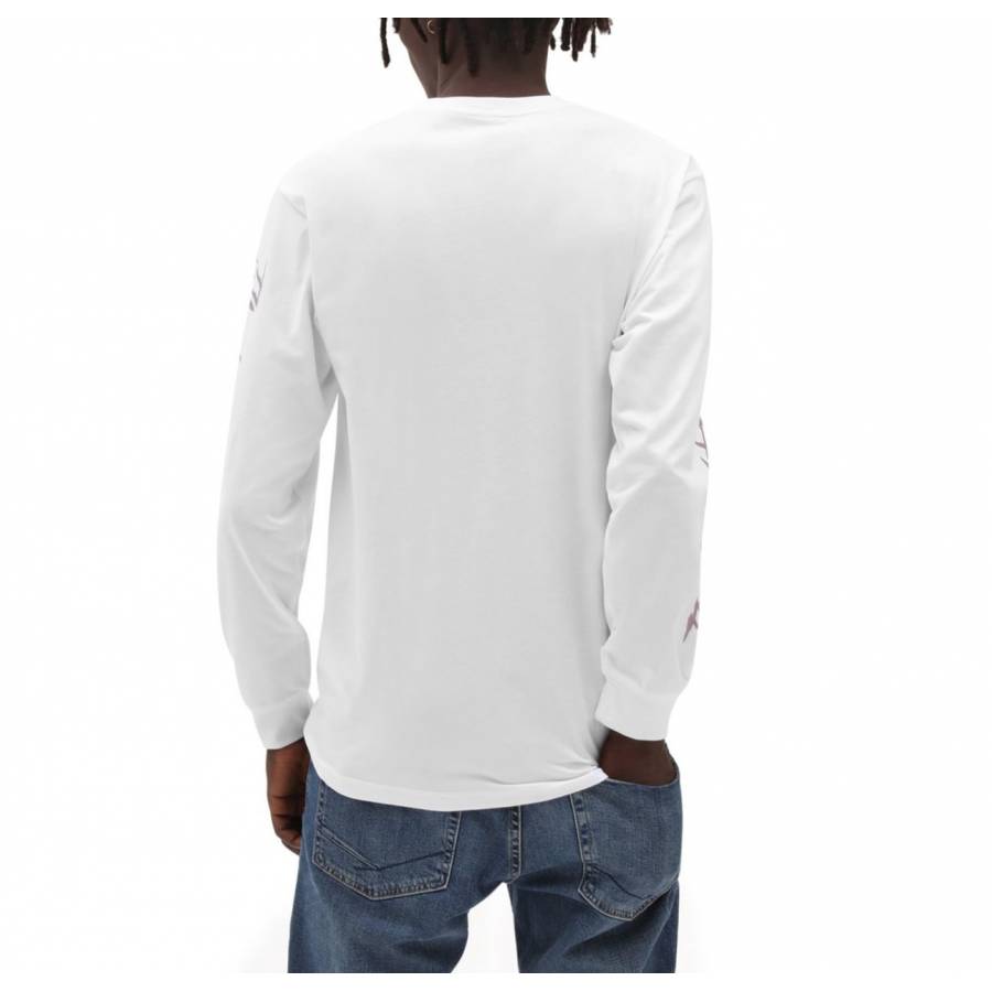 Vans Glaring Eyes LS Tee - White