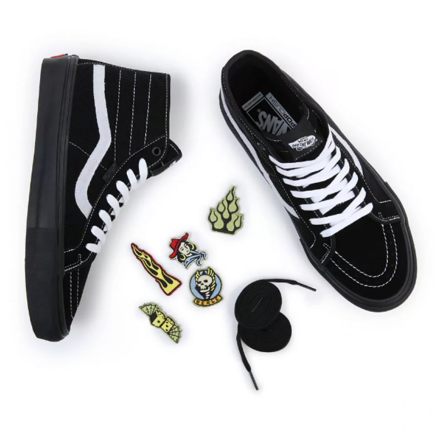 Vans Skate Sk8-Hi Decon - (Elijah Berle) Black/Black