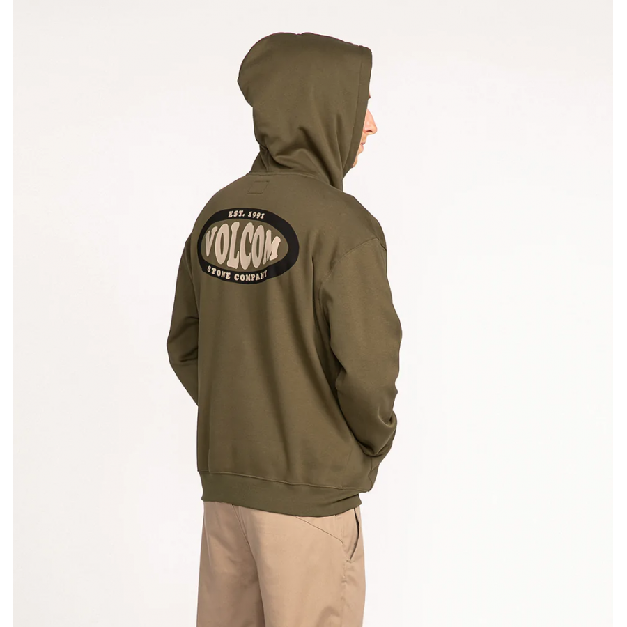Volcom Watanine Pullover Hoodie - Military