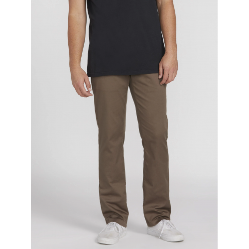 Volcom Frickin Modern Strech Trousers - Mushroom