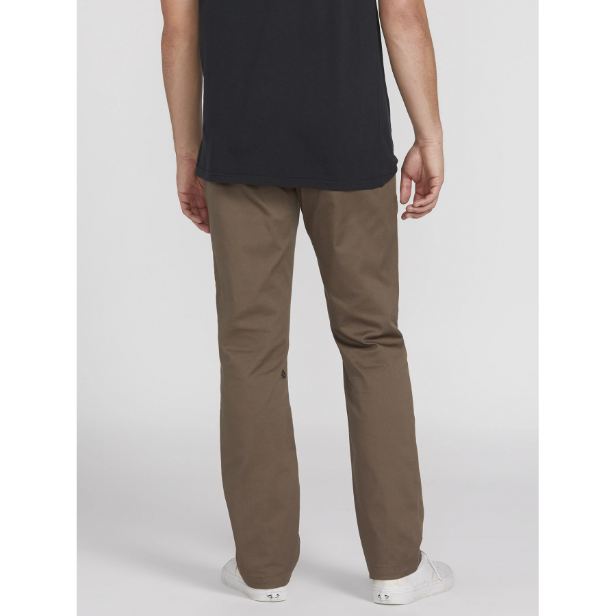Volcom Frickin Modern Strech Trousers - Mushroom