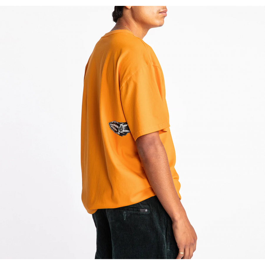 Volcom Skate Vitals Headache Short Sleeve Tee - Sunburst
