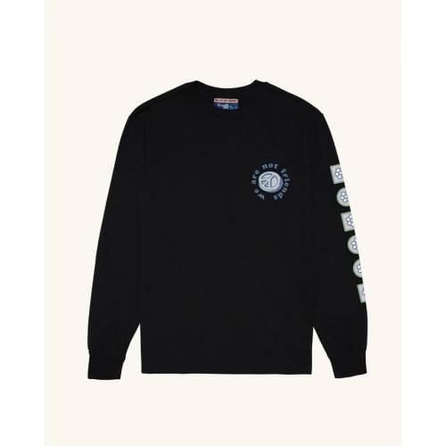 We Are Not Friends Fingerbib Long Sleeve - Black