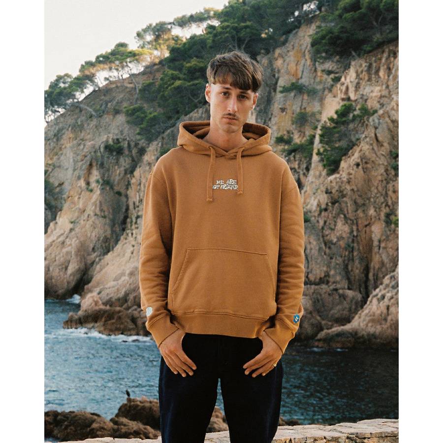 We Are Not Friends Hard Knock Hoodie - Caramel