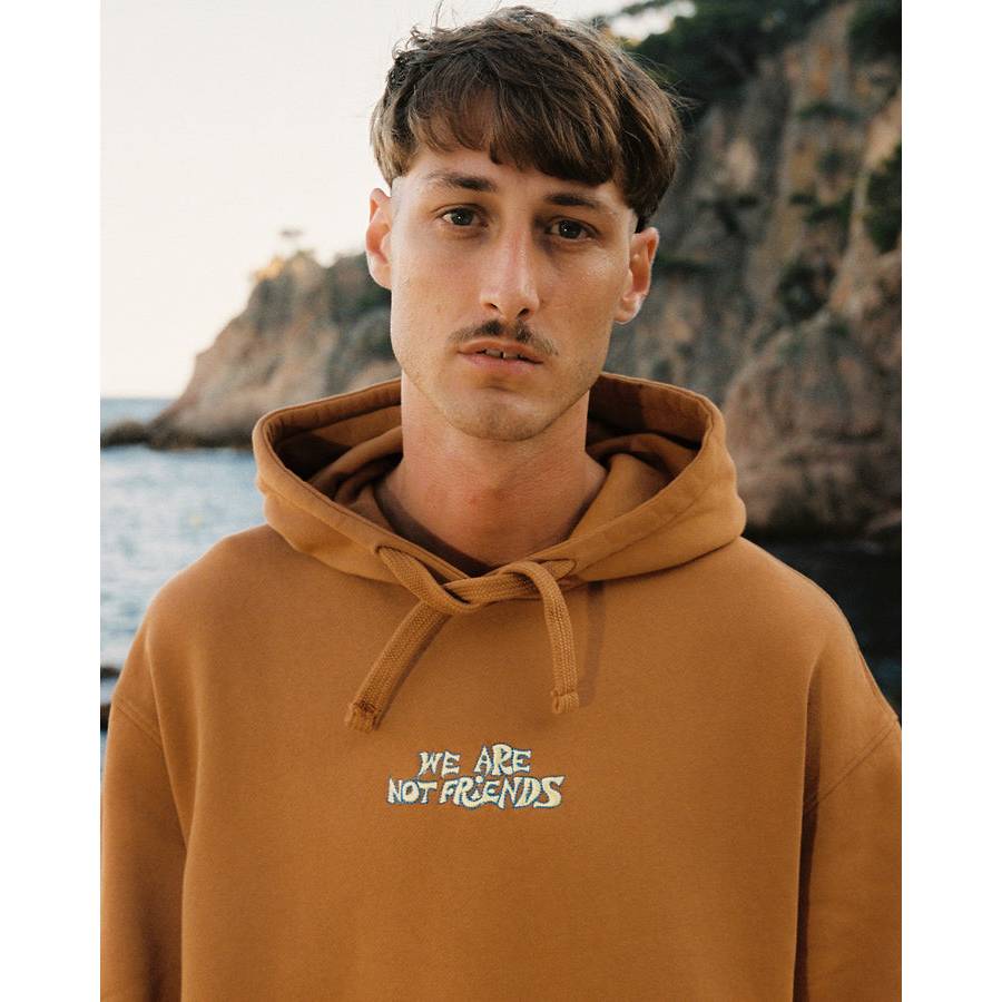 We Are Not Friends Hard Knock Hoodie - Caramel