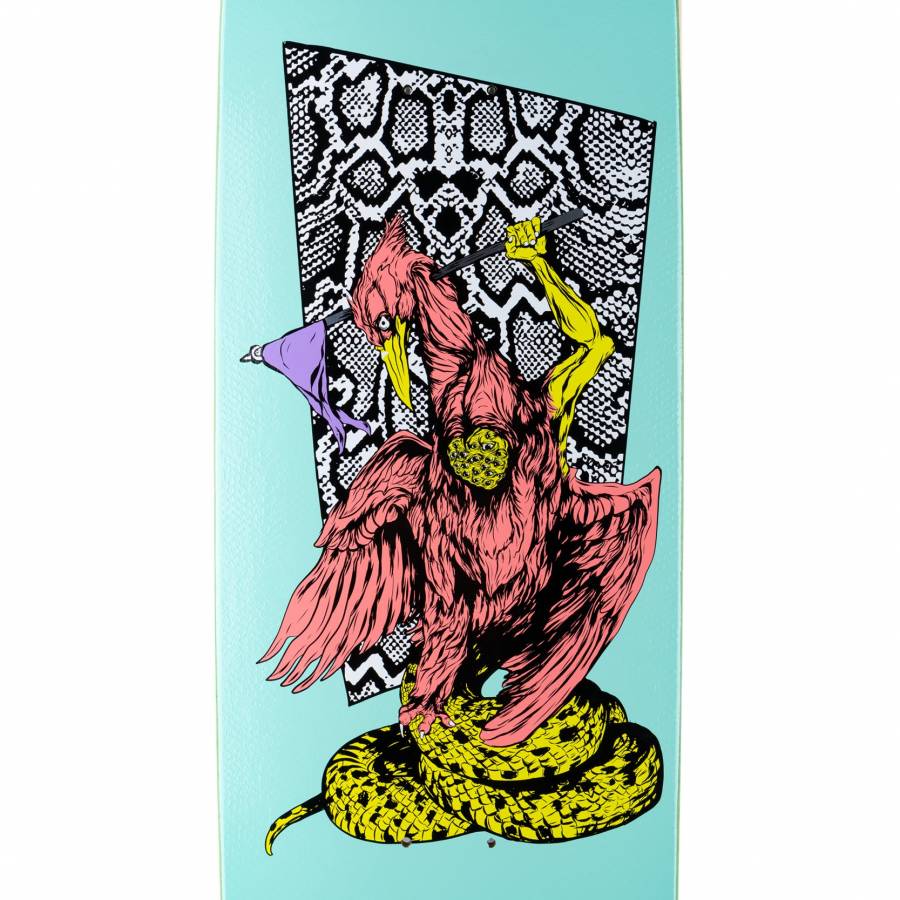 Welcome Skateboards Twenty Eyes on Boline Teal - 9.25