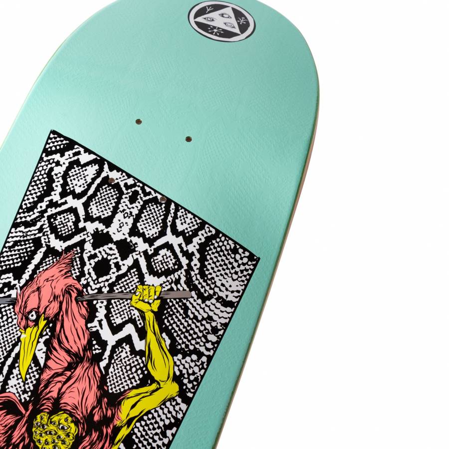 Welcome Skateboards Twenty Eyes on Boline Teal - 9.25