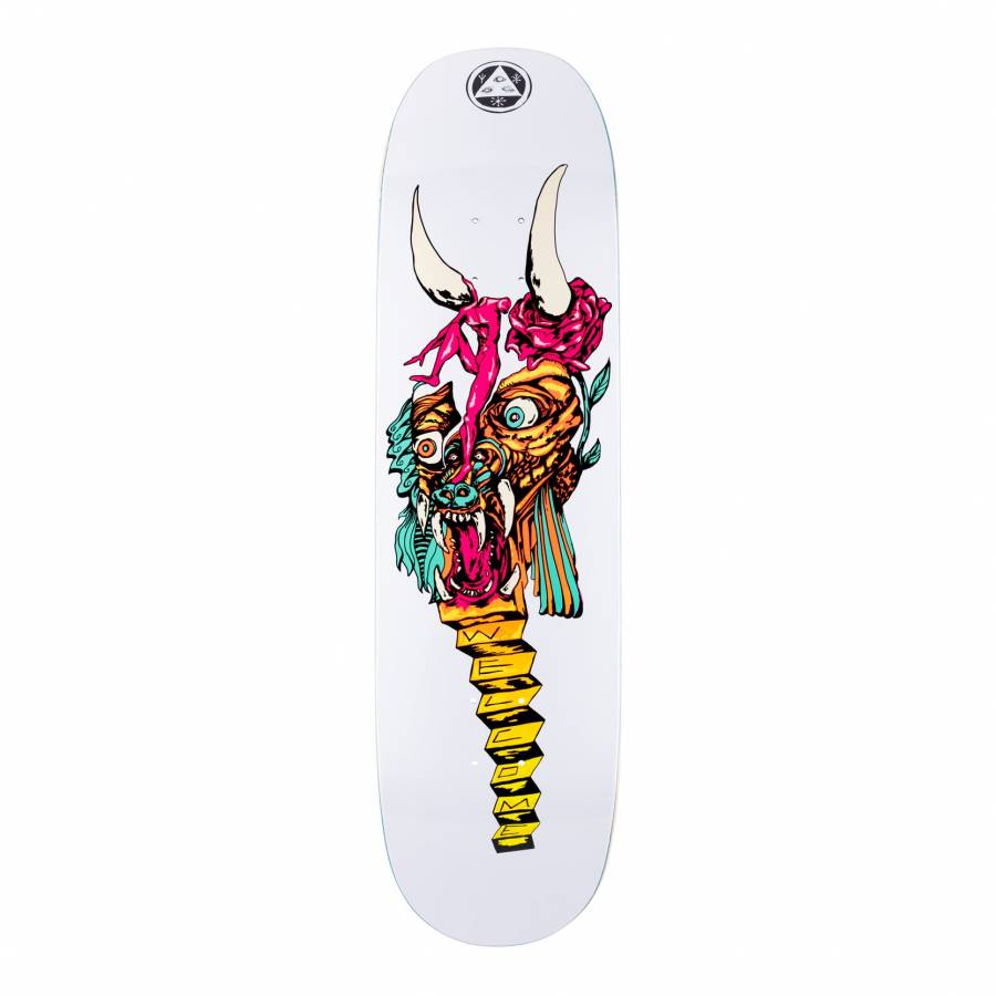 Welcome Skateboards Beauty on Moontrimmer 2.0 Whit...