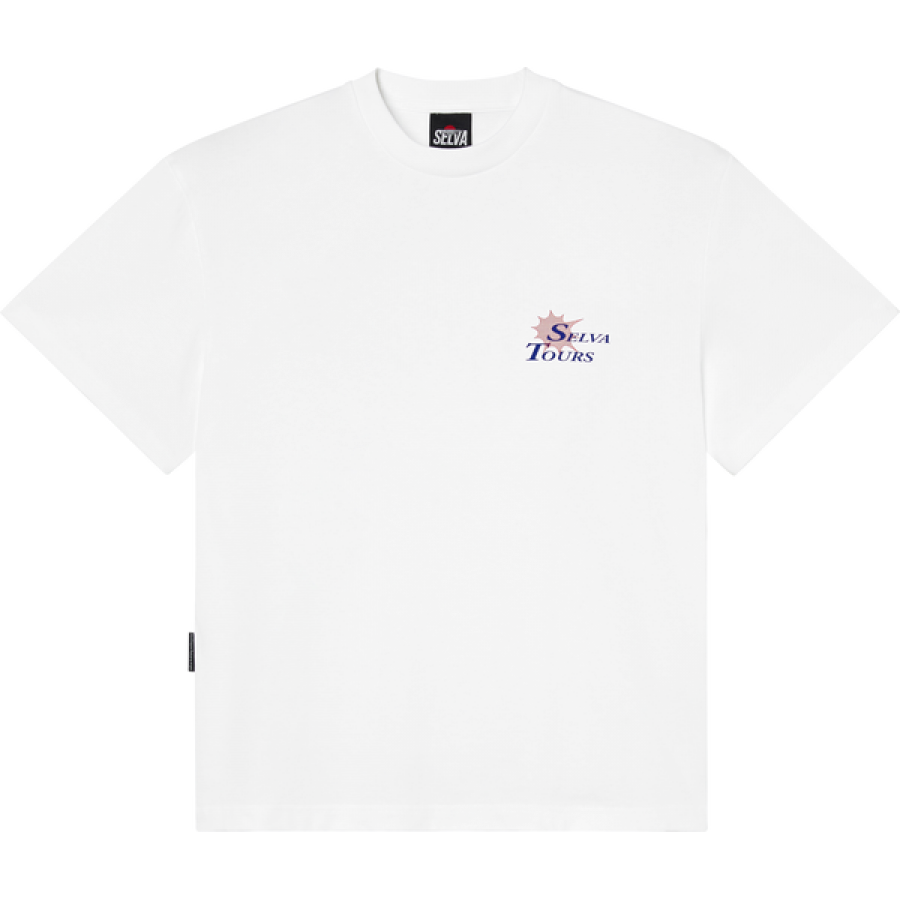 Selva Flights To Morroco T-shirt - White