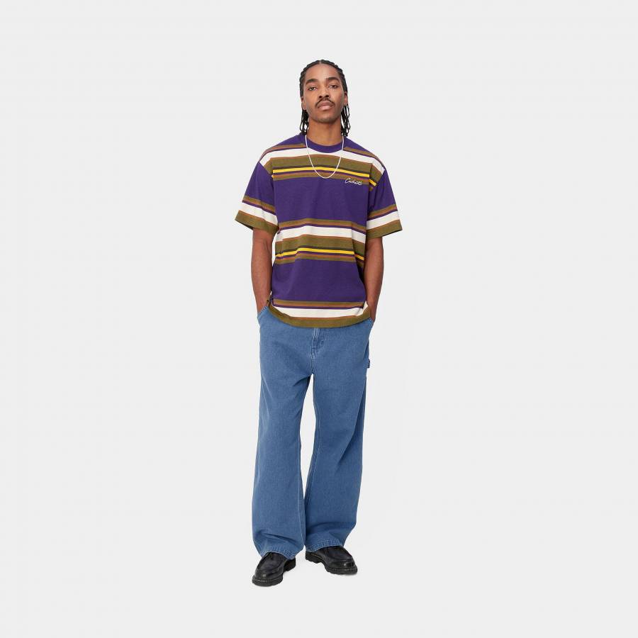Carhartt WIP OG Single Knee Pants – Blue (Heavy Stone Washed)
