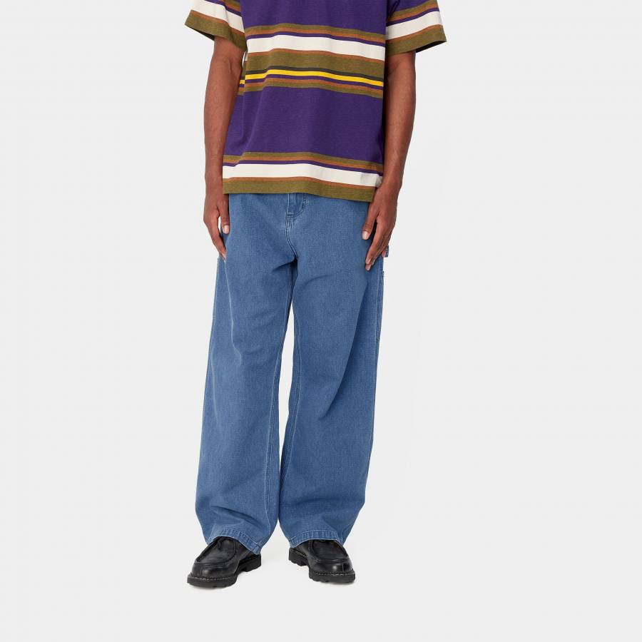 Carhartt WIP OG Single Knee Pants – Blue (Heavy Stone Washed)