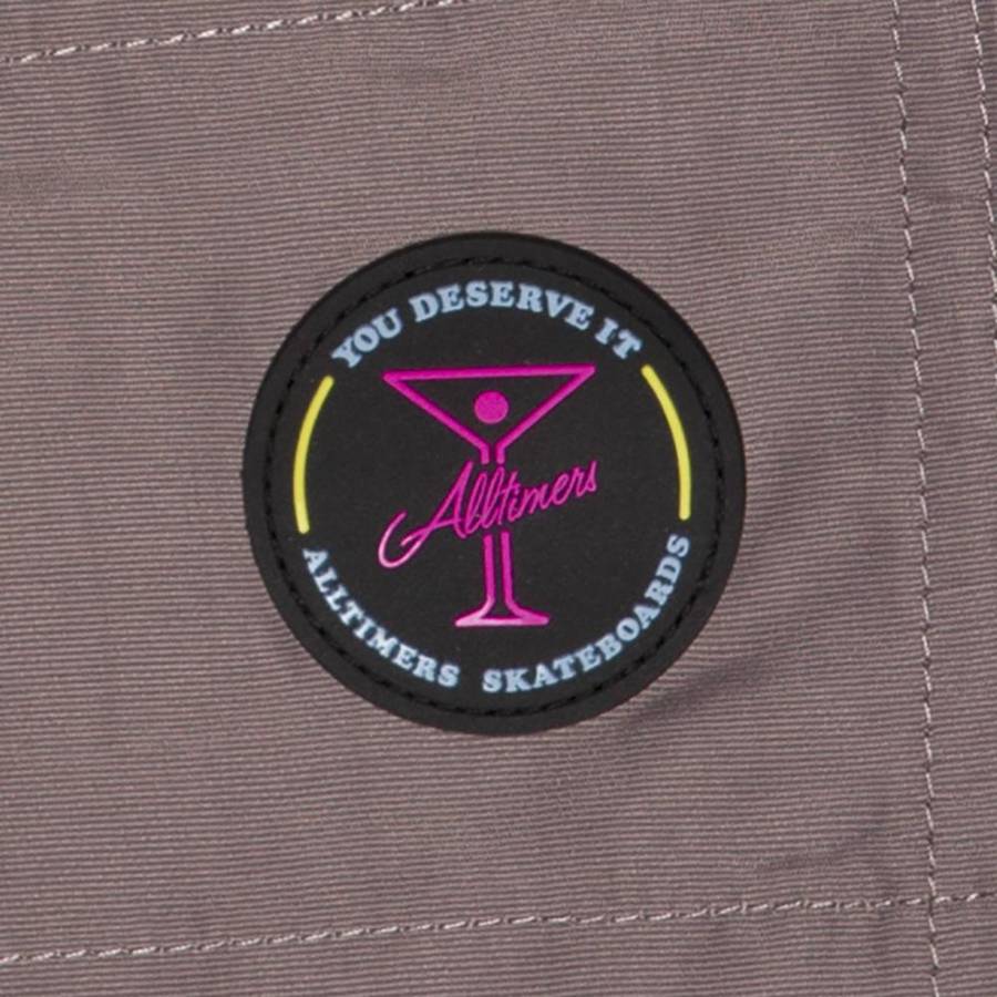 Alltimers Soaked Swim Trunk - Grey 