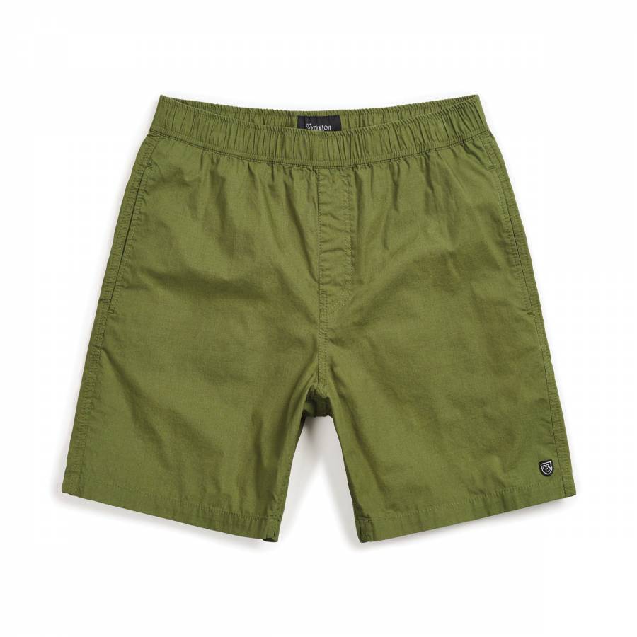 Brixton Steady Elastic Waistband Short - Leaf