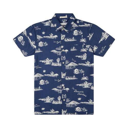 Deus Ex Machina Ralph Springs Shirt - Blue Springs 
