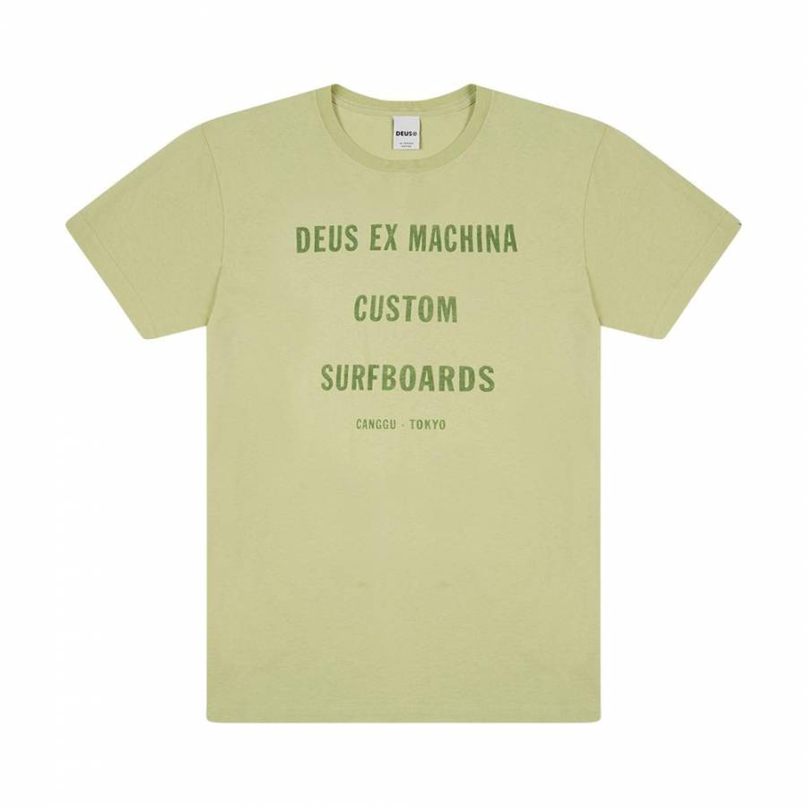 Deus Ex Machina Tanner Tee - Pale Green 