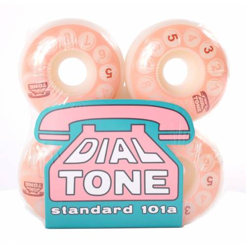 Dial Tone Wheel Co. Rotary Classic Standard Wheels - Peach - 53mm