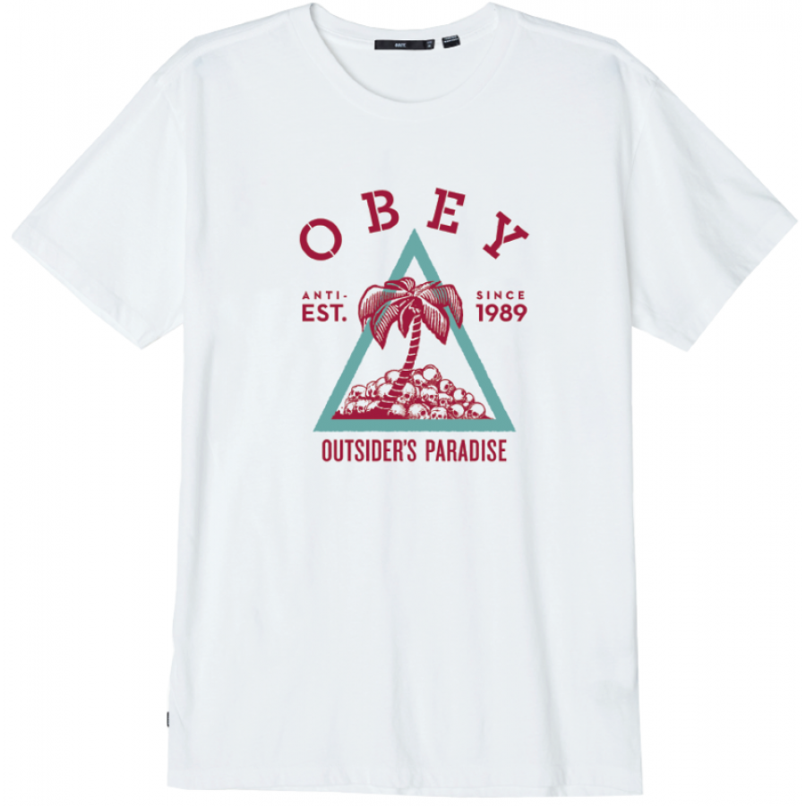 Obey Outsider's Paradise Tee - White