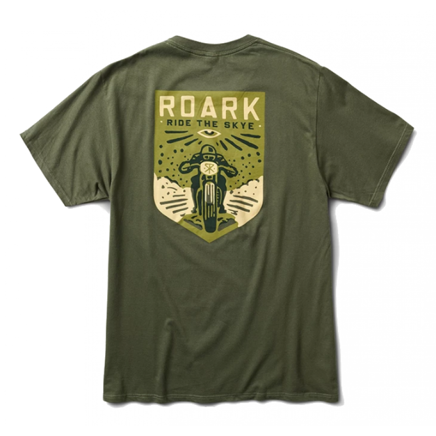 Roark Ride the Skye Tee - Military