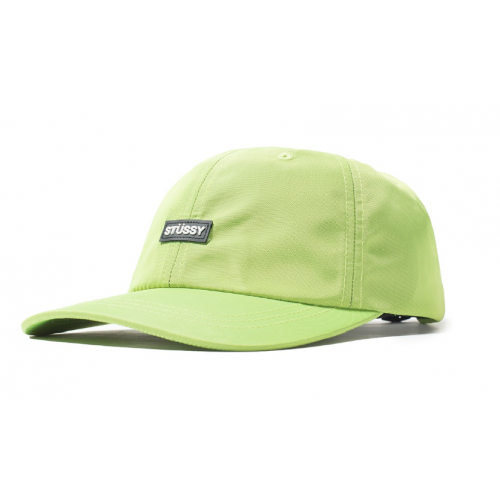 Stussy Rubber Patch Low Pro Cap - Lime
