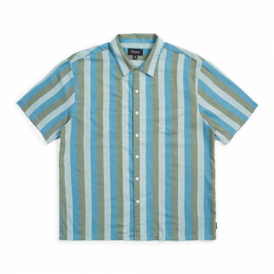 Brixton Cruze S/S Woven - Jade