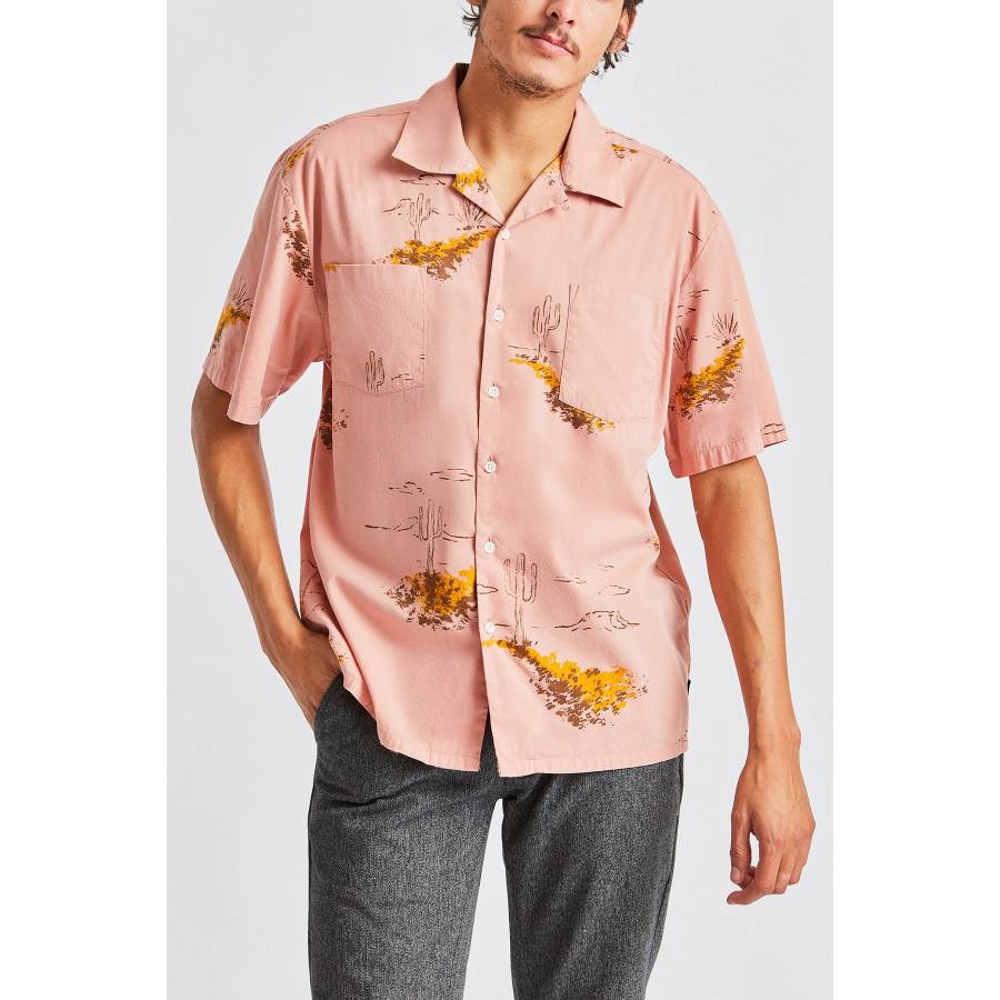 Brixton Cruze S/S Woven - Cameo