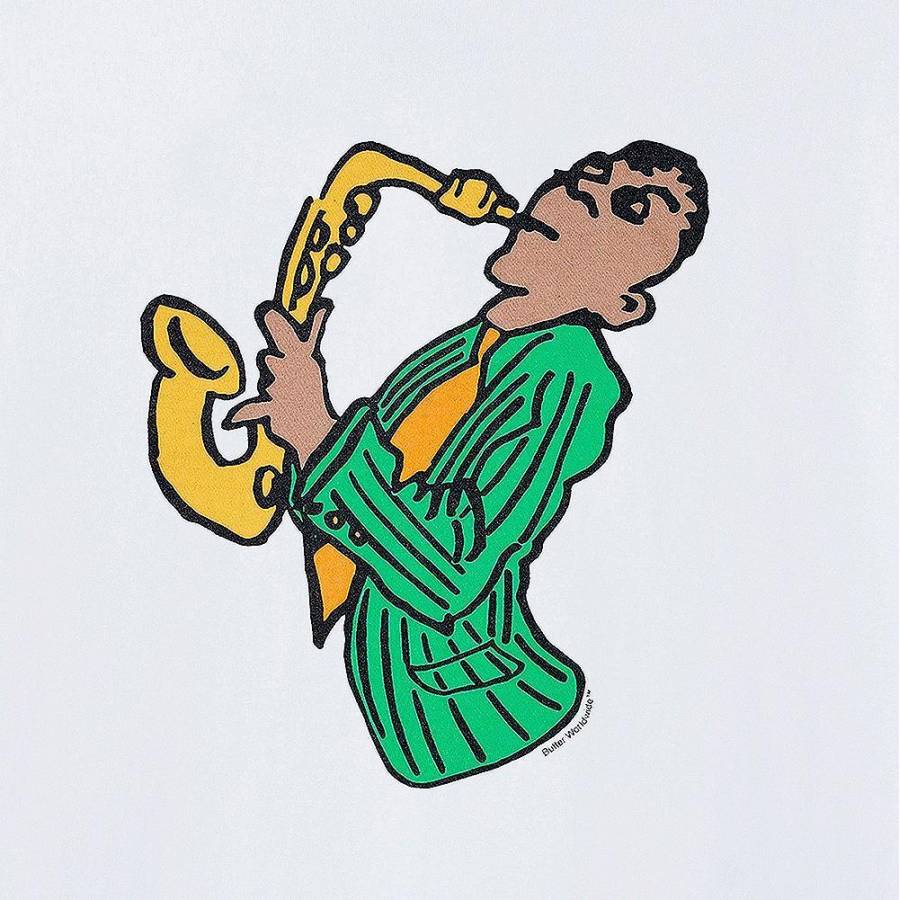 Butter Sax Tee - White